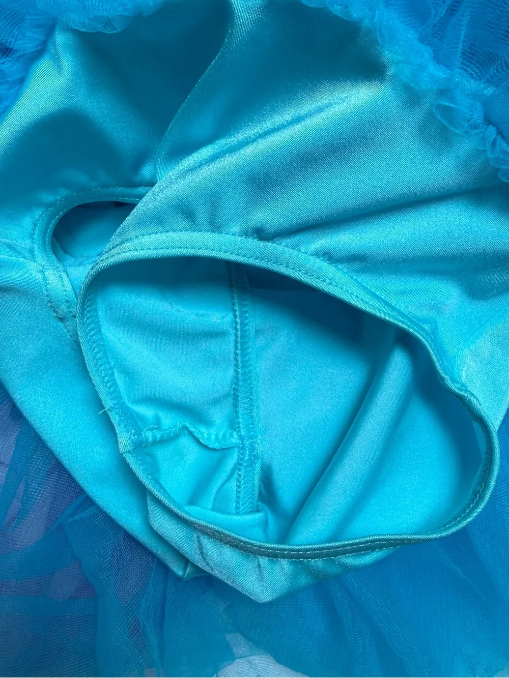 Teal and Purple Sparkle Tulle Dance Costume for Kids
